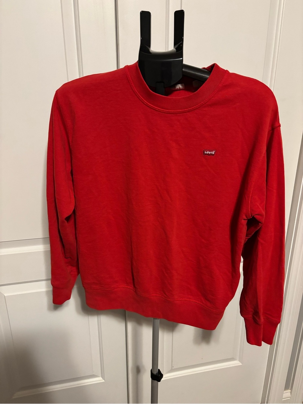 Levi's Bright Red Crewneck Sweatshirt